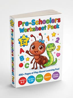 Complete Bundle: Pre-Schoolers Worksheet Pack