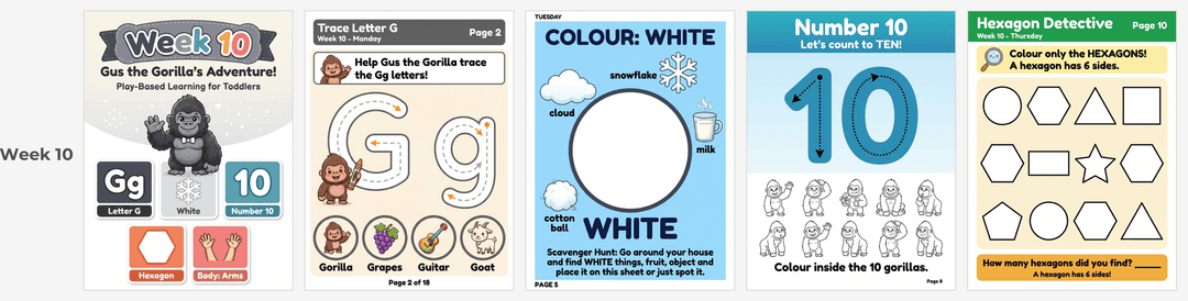 Week 10 preview — Gus the Gorilla